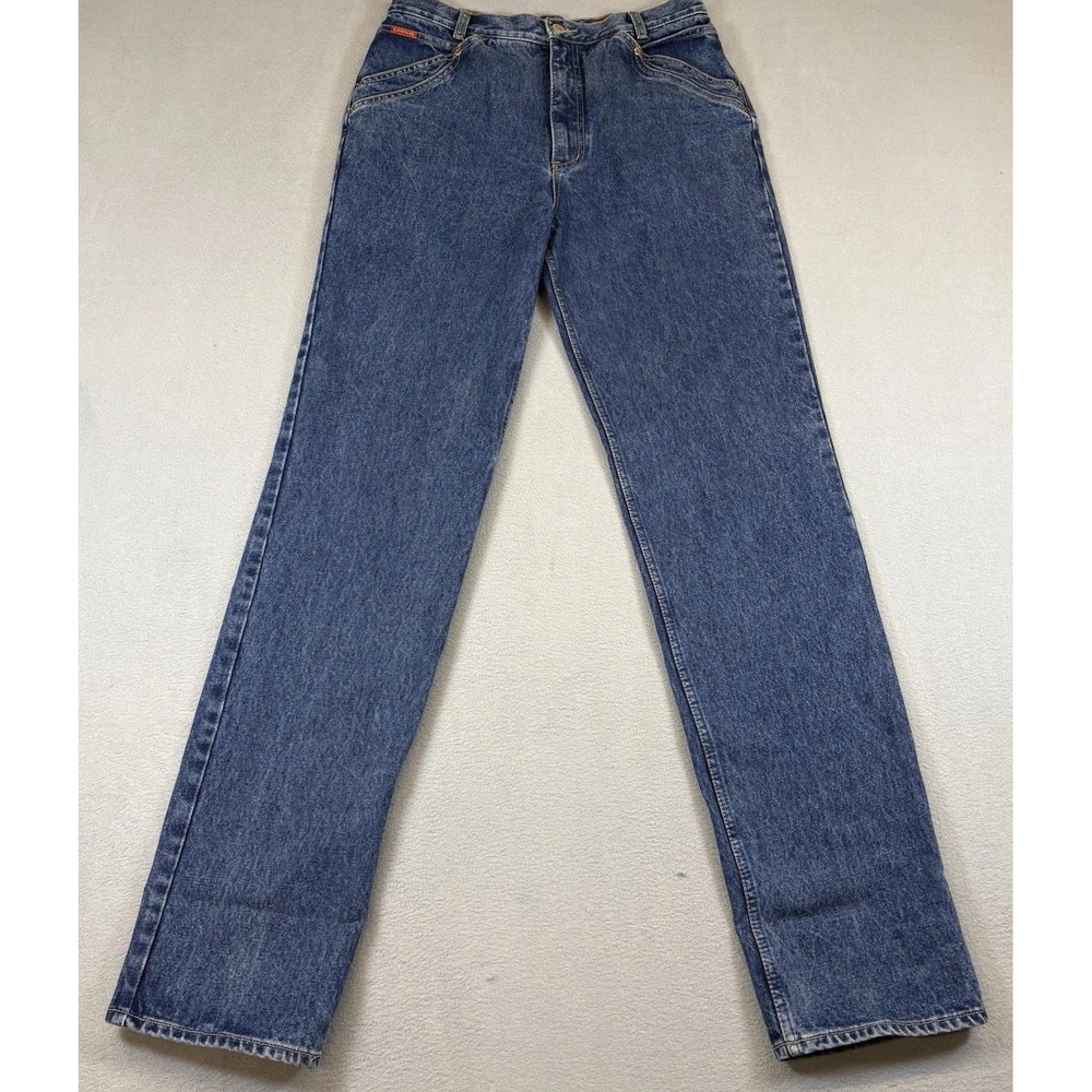 Vintage Lawman Bareback Western Jeans High Waisted Cowgirl Rodeo Sz 13